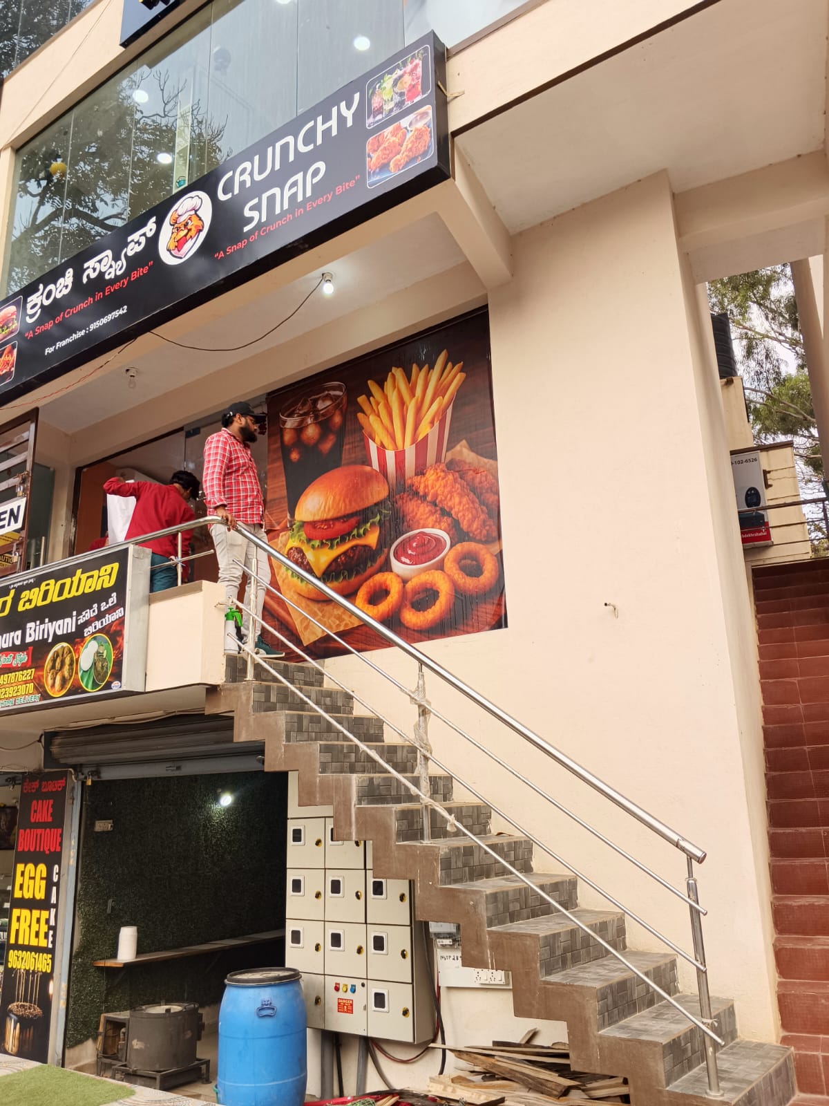 Custom branding sticker work by SHWETHA ARTS