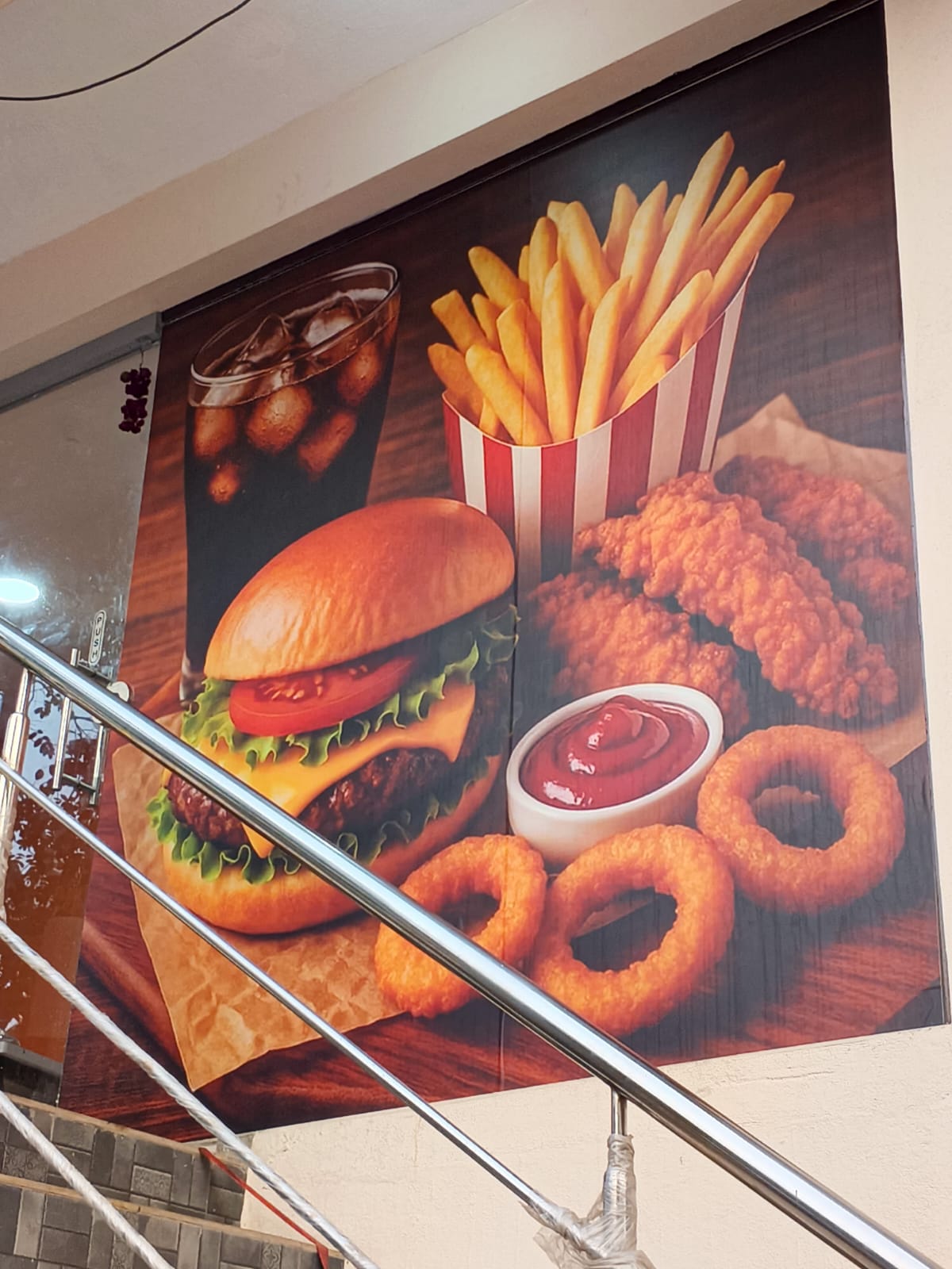 Business branding sticker work by SHWETHA ARTS